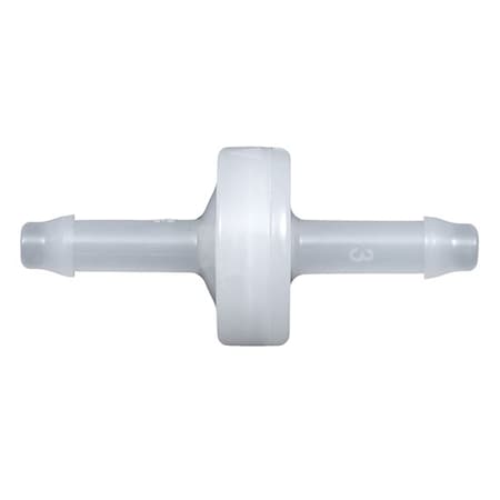 Cole-Parmer Miniature Check Valve, PVDF Housing, Viton diaphragm, 3/16in ID GM47FFA